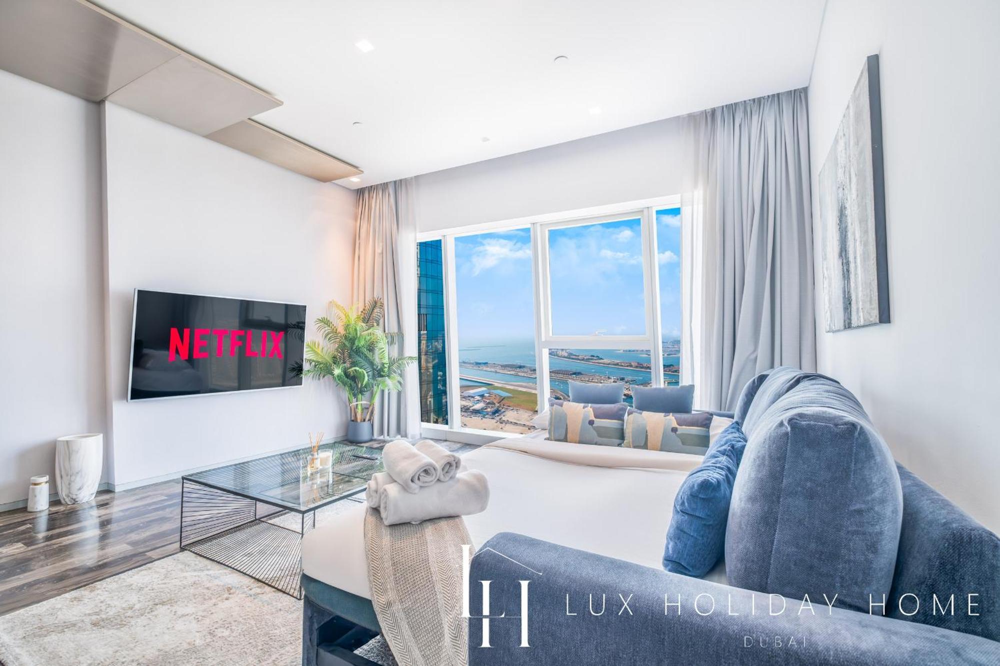 Lux - Lavish Suite With Full Palm Jumeirah View 1 Dubai Exterior photo
